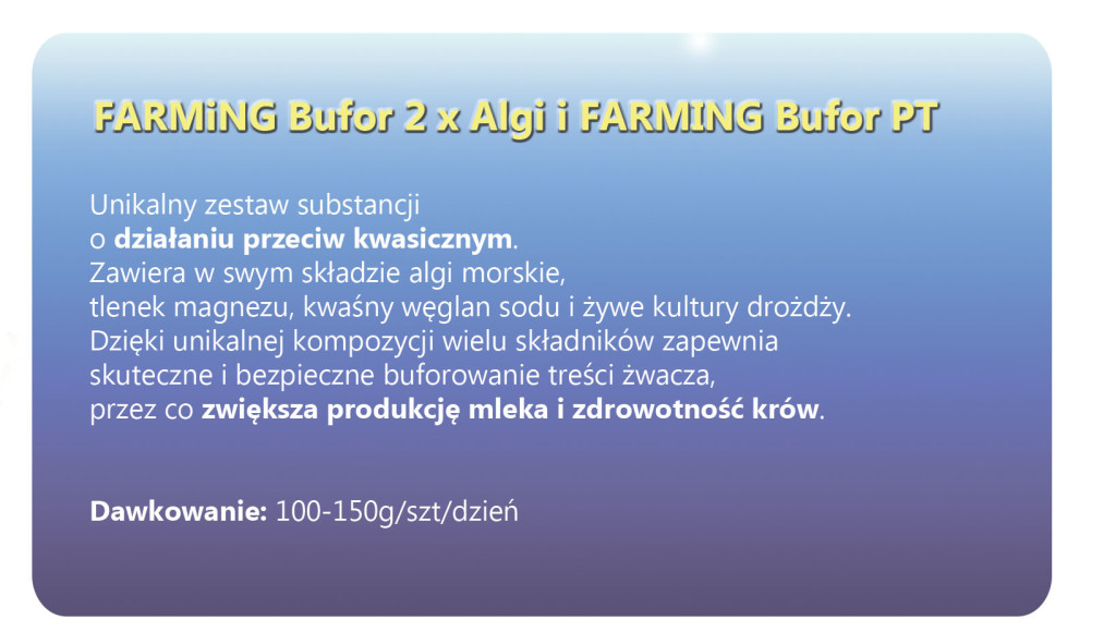 Farming Bufor 2 x Algi i Farming Bufor PT